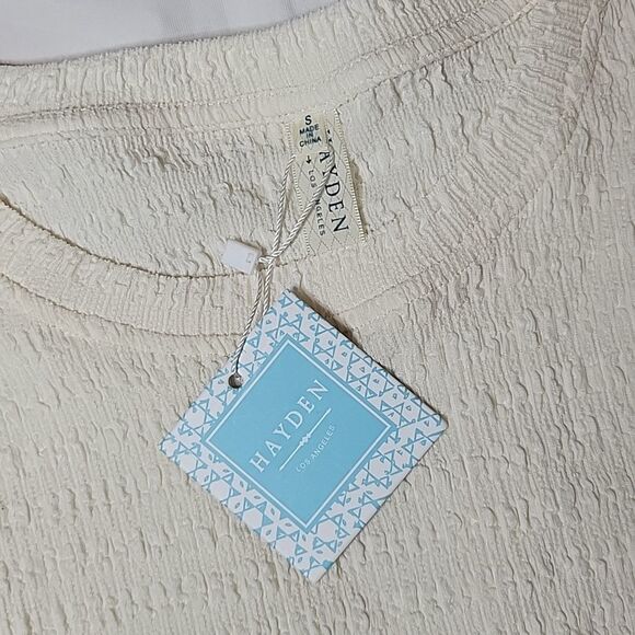 Hayden Textured Cream Shirt - Picture 2 of 5